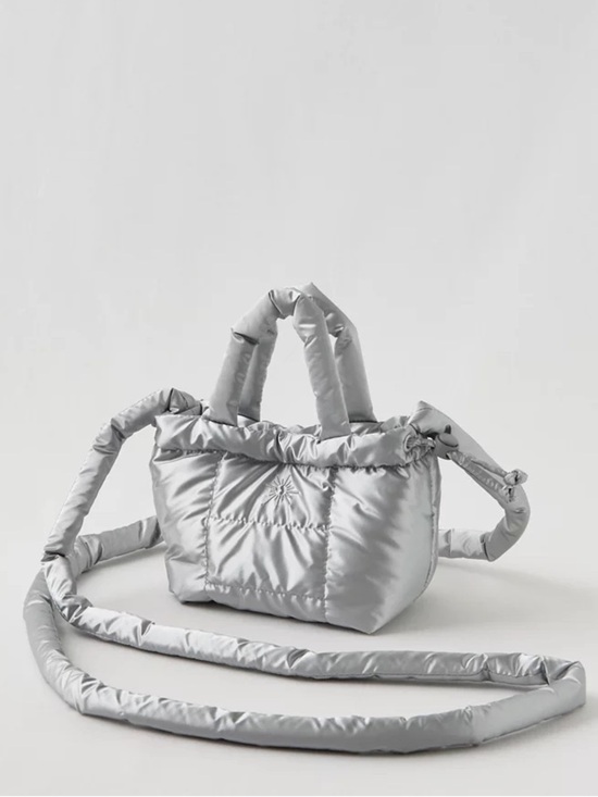 aerie Handbags - OFFLINE By Aerie Puff Love Mini Cinch Crossbody Bag Long Strap Super Puff